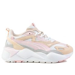 Buty damskie sneakersy sportowe Puma RS-X EFEKT PRM. Białe buty treningowe Puma, bez wzorów, z jeansu, bez zapięcia, trekkingowe. Za 269.00 zł.