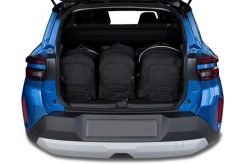 Torby Do Bagażnika Opel Frontera Hev 2024+ 3Szt Kjust. Czarne torby podróżne KJUST, bez wzorów, z kauczuku. Za 1,111.00 zł.
