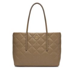 Torebka Calvin Klein. Brązowe torebki klasyczne Calvin Klein, bez wzorów, klasyczne, bez dodatków. Za 649.99 zł.