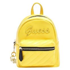 Guess Damski Plecak Factory Women`S Feliz Logo Convertible Mini Backpack Yellow. Plecaki marki Guess. Za 618.00 zł.