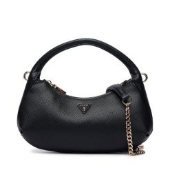 Torebka Guess. Czarne torebki klasyczne Guess, z aplikacjami, klasyczne, bez dodatków. Za 494.99 zł.