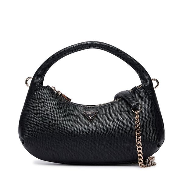 Torebka Guess. Czarne torebki klasyczne Guess, z aplikacjami, klasyczne, bez dodatków. Za 494.99 zł.