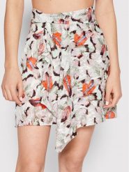 IRO Spódnica trapezowa Cartis AQ146 Kolorowy Regular Fit. Spódnice Iro, bez wzorów, z bawełny, mini, trapezowe. Za 909.99 zł.