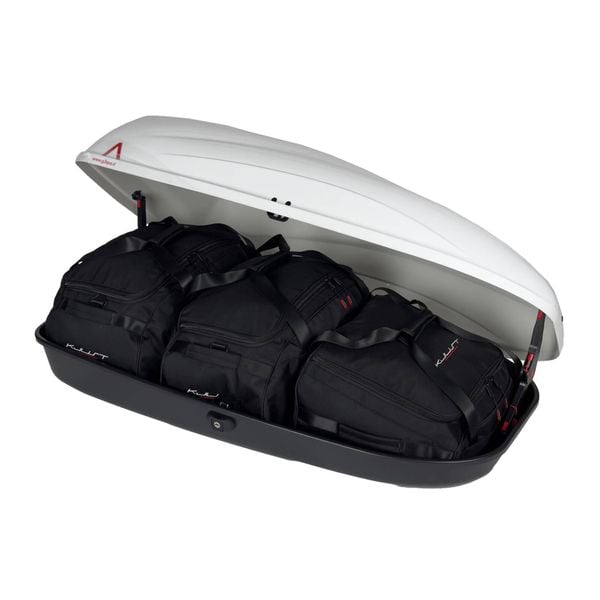 Torby Do Boksu Dachowego G3 Helios 320 3Szt Kjust. Czarne torby podróżne KJUST, bez wzorów. Za 609.00 zł.