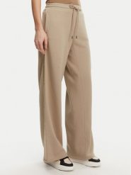 Max Mara Spodnie dresowe Vales 2516781097650 Zielony Wide Leg. Zielone spodnie dresowe Max Mara, bez wzorów, z bawełny. Za 919.99 zł.