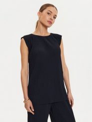 Max Mara Leisure Bluzka Cambusa 24269460 Granatowy Regular Fit. Niebieskie bluzki Max Mara Leisure, xl, bez wzorów, z syntetyku, bez kołnierzyka, bez ramiączek. Za 359.99 zł.