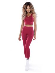 Athleas Top sportowy "Evelin" w kolorze czerwonym rozmiar: L/XL. Czerwone topy sportowe Athleas, l, bez wzorów, z materiału, outdoorowe. Za 130.99 zł.