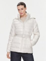 Calvin Klein Kurtka zimowa Ess K20K206090 Écru Slim Fit. Kurtki Calvin Klein, na zimę, m, bez wzorów, z syntetyku, bez kaptura. Za 879.99 zł.