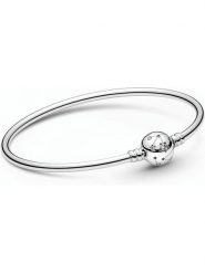 Pandora Srebrna bransoletka z cyrkoniami rozmiar: onesize. Szare bransoletki Pandora, z cyrkonią, srebrne. Za 219.95 zł.