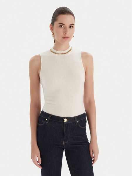 Marciano Guess Sweter 5BGR03 5782Z Écru Regular Fit. Swetry Marciano Guess, xl, z aplikacjami, z syntetyku, bez ramiączek. Za 259.99 zł.