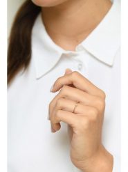 L instant d Or Złoty pierścionek z perłą rozmiar: 56. Żółte pierścionki L instant d Or, z perłą, złote. Za 434.85 zł.