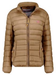 Geographical Norway Kurtka pikowana "Atikolor" w kolorze jasnobrązowym rozmiar: S. Brązowe kurtki Geographical Norway, s, bez wzorów, bez kaptura. Za 185.74 zł.