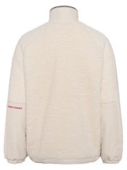 KARI TRAA Bluza polarowa "Olivia" w kolorze kremowym rozmiar: XS. Białe bluzy bez kaptura Kari Traa, xs, bez wzorów, z polaru, bez kaptura. Za 312.58 zł.