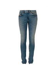 Diesel Jeansy "D-Strukt" | A12025-R9D81 | Kobieta | Niebieski. Niebieskie jeansy Diesel, s, bez wzorów, z bawełny. W wyprzedaży za 399.00 zł.