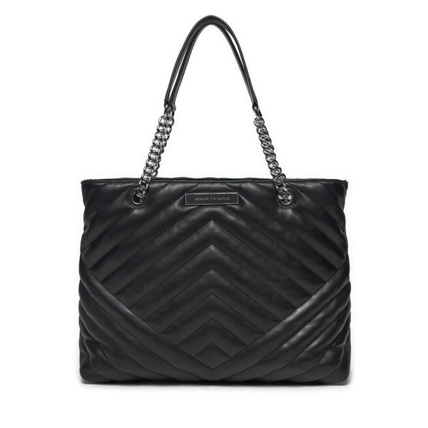 Torebka Armani Exchange. Czarne torebki klasyczne Armani Exchange, bez wzorów, klasyczne, bez dodatków. Za 639.99 zł.