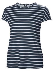 Helly Hansen Koszulka funkcyjna "Thalia Summer" w kolorze granatowo-białym rozmiar: XS. Niebieskie t-shirty sportowe Helly Hansen, s, bez wzorów, z materiału, bez ramiączek, outdoorowe. Za 75.34 zł.