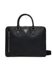 Guess Torba na laptopa HMTOGR P5247 Czarny. Czarne torby na laptopa Guess, z aplikacjami, ze skóry. Za 619.99 zł.