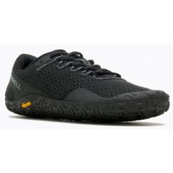 Buty sportowe dla kobiet Merrell VAPRO GLOVE 6. Czarne buty do biegania Merrell, bez wzorów, bez zapięcia, do biegania. Za 499.98 zł.