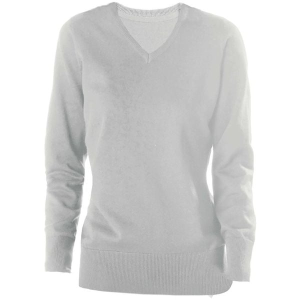 Sweter damski Kariban Col V. Szare swetry KARIBAN, xl, bez wzorów, z bawełny, bez ramiączek. Za 181.00 zł.