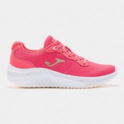 Damskie buty do biegania Joma N-100 Lady 207 fuksja 37. Czerwone buty treningowe Joma, bez wzorów, z materiału, bez zapięcia, do biegania. Za 137.32 zł.