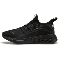 Buty sportowe Puma Softride Frequence Street. Czarne buty treningowe Puma, bez wzorów, z materiału, bez zapięcia. Za 390.00 zł.