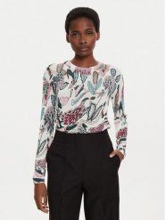 Desigual Sweter Manchester 24WWJF41 Kolorowy Regular Fit. Swetry Desigual, xs, bez wzorów, z wiskozy, bez ramiączek. Za 169.99 zł.