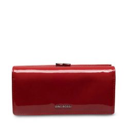 Portfel GINO ROSSI. Czerwone portfele Gino Rossi, bez wzorów. Za 199.99 zł.