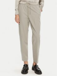 Marella Spodnie materiałowe Cammino 2423136045 Beżowy Regular Fit. Brązowe spodnie materiałowe Marella, bez wzorów, z materiału. Za 429.99 zł.