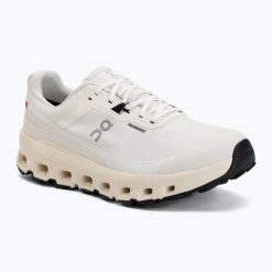 Buty do biegania damskie On Running Cloudvista 2 Waterproof. Białe buty do biegania On, bez wzorów, z materiału, bez zapięcia, do biegania. Za 827.95 zł.
