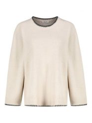 Sublevel Sweter w kolorze kremowym rozmiar: XL. Brązowe swetry Sublevel, xl, bez wzorów, bez ramiączek. Za 127.45 zł.