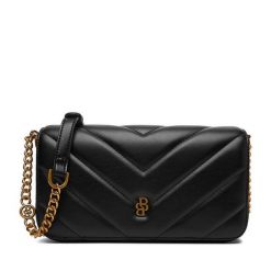 Torebka Badura. Czarne listonoszki Badura, bez wzorów, bez dodatków. Za 199.99 zł.