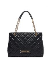 LOVE MOSCHINO Torebka JC4145PP1PLA0000 Czarny. Czarne torebki klasyczne Love Moschino, bez wzorów, ze skóry, bez dodatków. Za 1,009.00 zł.