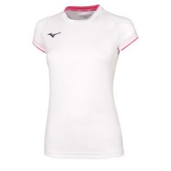 Koszulka mizuno femme Core. Białe t-shirty sportowe Mizuno, bez wzorów, bez ramiączek, do biegania. Za 125.50 zł.