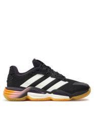 Adidas Buty halowe Stabil 16 Indoor Shoes IE3585 Czarny. Czarne buty treningowe adidas, bez wzorów, z materiału, bez zapięcia. Za 429.99 zł.