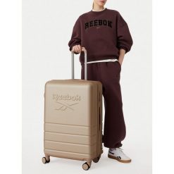 Walizka duża Reebok. Brązowe walizki Reebok, duże. Za 299.99 zł.