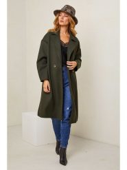 Joséfine Płaszcz przejściowy "Heluy" w kolorze khaki rozmiar: XL. Brązowe płaszcze Joséfine, xl, bez wzorów, bez kaptura. Za 140.86 zł.