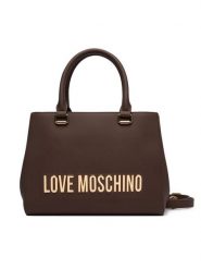LOVE MOSCHINO Torebka JC4022PP1PKD0300 Brązowy. Brązowe torebki klasyczne Love Moschino, bez wzorów, ze skóry, bez dodatków. Za 1,029.00 zł.