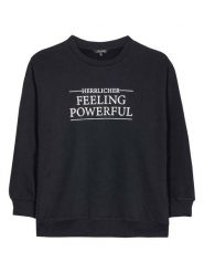 Herrlicher Bluza w kolorze czarnym rozmiar: XL. Czarne bluzy Herrlicher, xl, bez wzorów, bez kaptura. Za 163.26 zł.