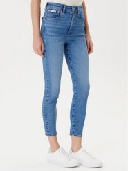 Calvin Klein Jeans Jeansy LV047B769G Niebieski Skinny Fit. Niebieskie jeansy Calvin Klein Jeans, bez wzorów, z bawełny. Za 289.99 zł.