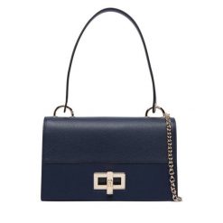 Torebka Furla. Niebieskie torebki klasyczne Furla, bez wzorów, klasyczne, bez dodatków. Za 1,709.00 zł.