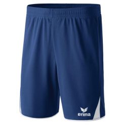 Spodenki Erima Classic 5-c Multicolor Junior. Białe szorty sportowe Erima, bez wzorów, z poliesteru, na fitness i siłownię. Za 119.50 zł.
