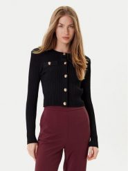 Marciano Guess Kardigan 5YGR32 5881Z Czarny Regular Fit. Czarne swetry Marciano Guess, xl, z aplikacjami, z wiskozy, bez ramiączek. Za 339.99 zł.