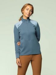 LaMunt Koszulka funkcyjna w kolorze niebieskim rozmiar: 40. Niebieskie t-shirty sportowe LaMunt, bez wzorów, z materiału, bez ramiączek, outdoorowe. Za 199.03 zł.