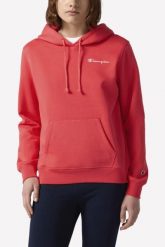 Bluza damska Champion Hooded Sweatshirt. Brązowe bluzy z kapturem Champion, xl, bez wzorów, z bawełny, z kapturem, do piłki nożnej. Za 199.00 zł.