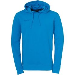 Bluza z kapturem Kempa. Niebieskie bluzy z kapturem Kempa, l, bez wzorów, z materiału, bez kaptura, do piłki ręcznej. Za 216.50 zł.
