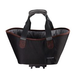 Systemowa torba na zakupy AGNETHA. Czarne shopper bag RACKTIME, bez wzorów, sportowe, bez dodatków. Za 339.90 zł.