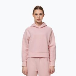 Bluza damska Pitbull Discovery Hooded. Czerwone bluzy PITBULL, m, bez wzorów, z bawełny, bez kaptura, na fitness i siłownię. Za 219.99 zł.