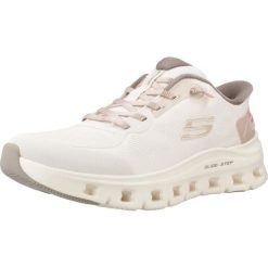 Buty SKECHERS GLIDE STEP PRO PURE MOTION Beżowy. Brązowe buty trekkingowe Skechers, bez wzorów, z materiału, bez zapięcia, trekkingowe. Za 431.20 zł.