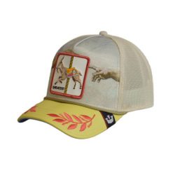 Czapka z daszkiem Goorin Bros. Animal Farm Goat Greatest Trucker 101-0310-STONE. Brązowe czapki z daszkiem Goorin Bros, bez wzorów, sportowe. Za 349.00 zł.