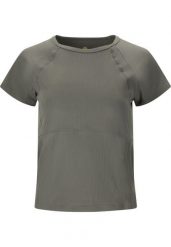 Koszulka damska Athlecia Rosier. Niebieskie t-shirty sportowe Athlecia, bez wzorów, z materiału, bez ramiączek, na fitness i siłownię. Za 109.00 zł.